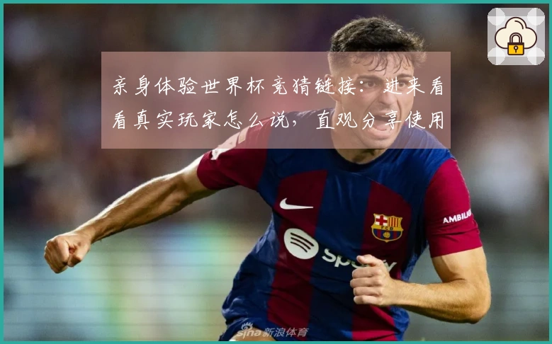亲身体验世界杯竞猜链接:进来看看真实玩家怎么说,直观分享使用感受