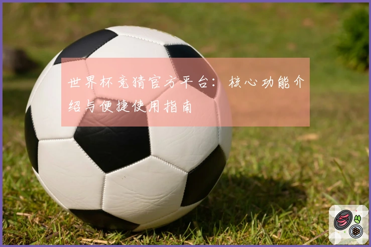 世界杯竞猜官方平台：核心功能介绍与便捷使用指南